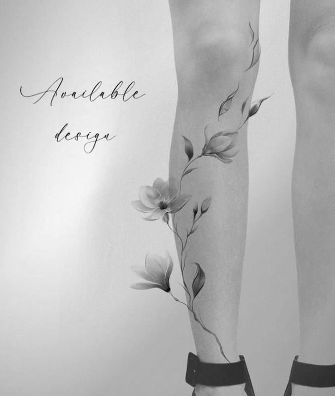 Tatuaż wykonany przez Violettę Lutattoo — Available design